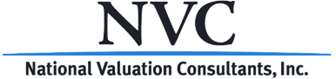 Business Aviation Group NVC logo with "National Valuation Consultants, Inc." written below a blue horizontal line.